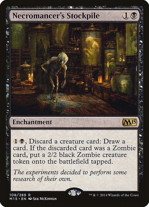 Necromancer's Stockpile (M15) 108 - Near Mint