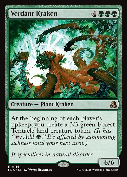 Verdant Kraken (FRA) 118 - Near Mint