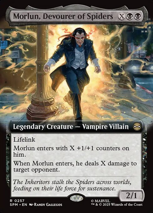 Morlun, Devourer of Spiders (SPM) 257 - Near Mint