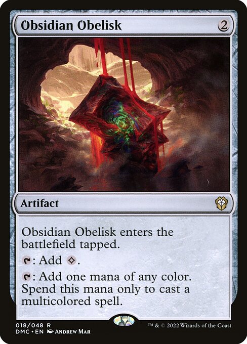 Obsidian Obelisk (DMC) 18 - Near Mint