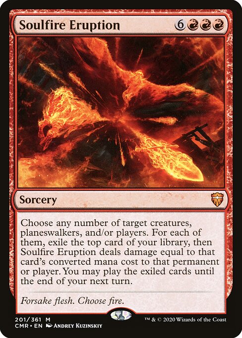 Soulfire Eruption (CMR) 201 - Near Mint