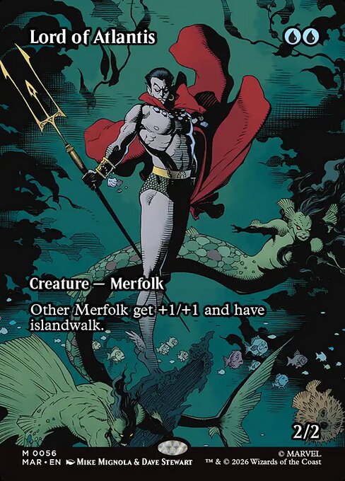 Lord of Atlantis (MAR) 56 - Near Mint