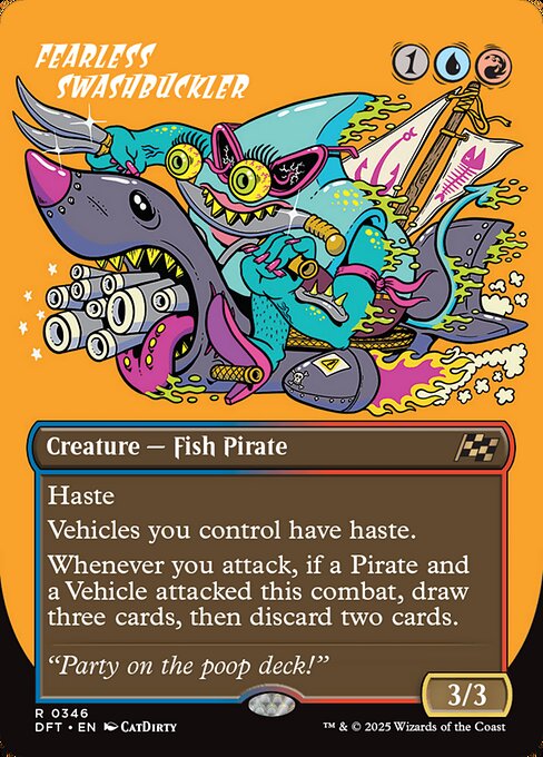 Fearless Swashbuckler Foil (DFT) #346