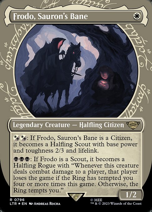 Frodo, Sauron's Bane Foil (LTR) #796