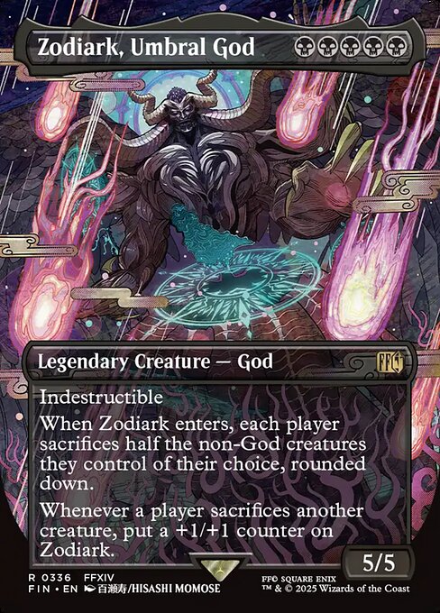 Zodiark, Umbral God (FIN) 336 - Foil - Near Mint