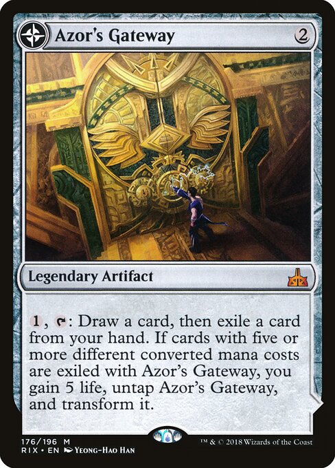 Azor's Gateway // Sanctum of the Sun (RIX) 176 - Near Mint