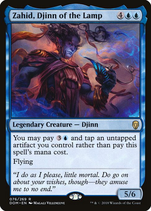 Zahid, Djinn of the Lamp (DOM) 76 - Near Mint