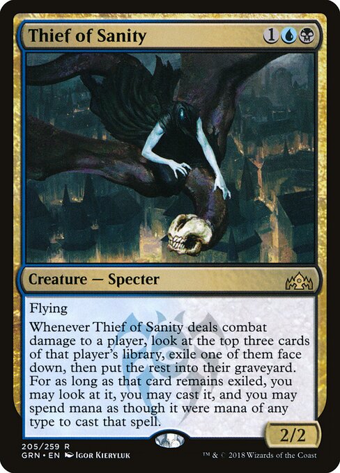 Thief of Sanity (GRN) 205 - Near Mint