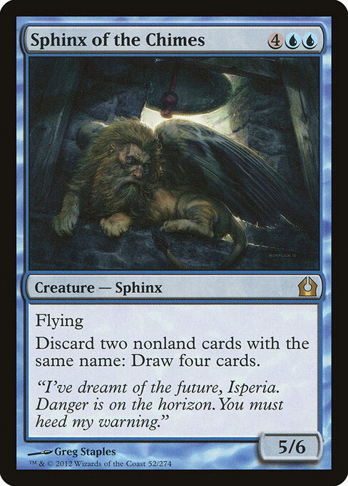 Sphinx of the Chimes (RTR) 52 - Near Mint