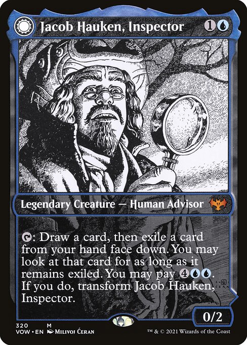 Jacob Hauken, Inspector // Hauken's Insight Foil (VOW) #320