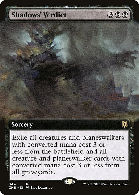 Shadows' Verdict (ZNR) 344 - Near Mint