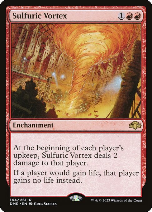 Sulfuric Vortex (DMR) 144 - Foil - Near Mint