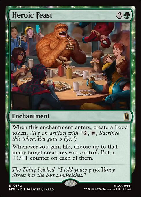 Heroic Feast (MSH) 172 - Near Mint