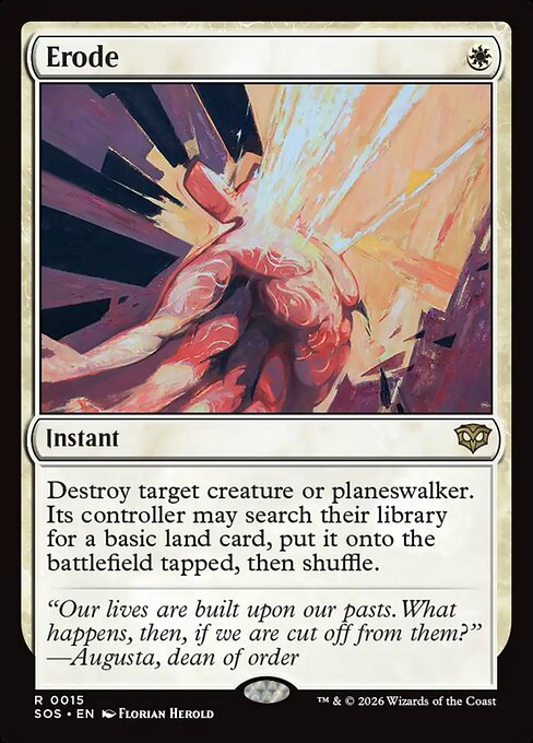 Erode (SOS) 15 - Near Mint