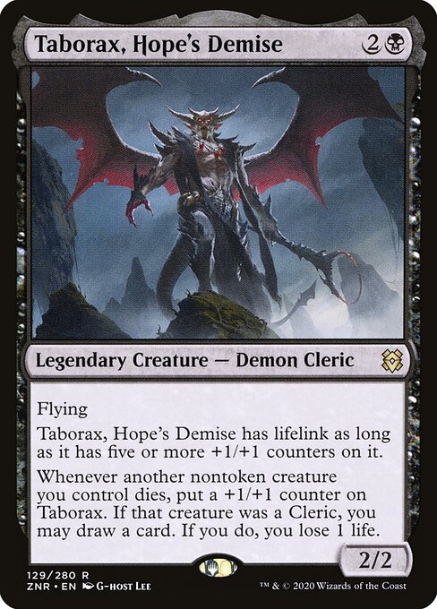 Taborax, Hope's Demise Foil (ZNR) #129