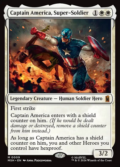 Captain America, Super-Soldier (MSH) 9 - Near Mint