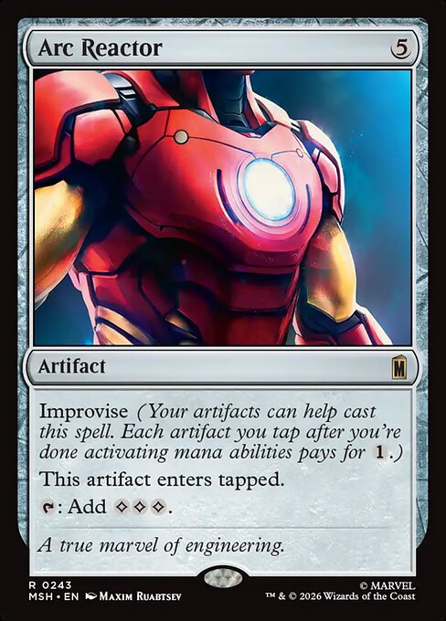 Arc Reactor (MSH) 243 - Near Mint