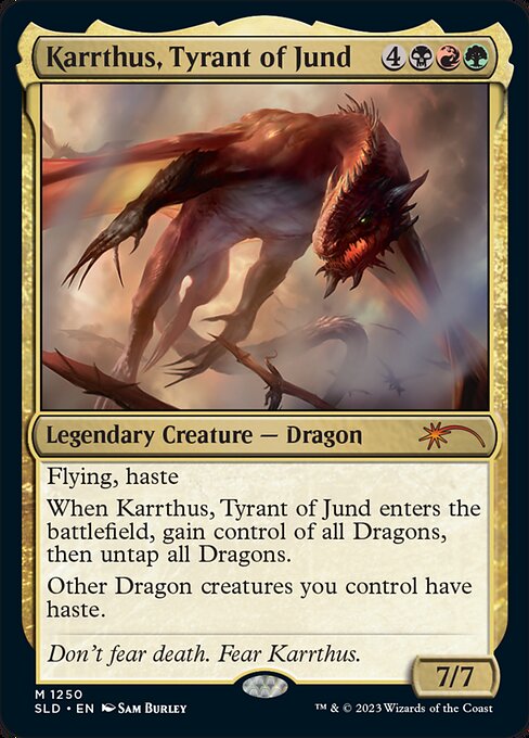 Karrthus, Tyrant of Jund (SLD) 1250 - Near Mint