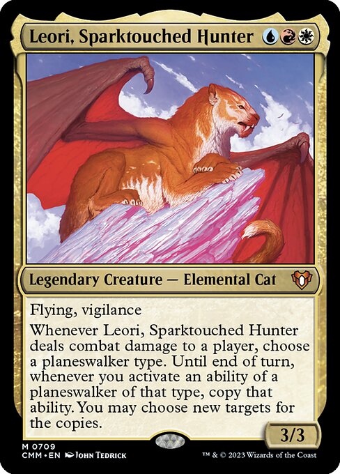 Leori, Sparktouched Hunter Foil (CMM) #709