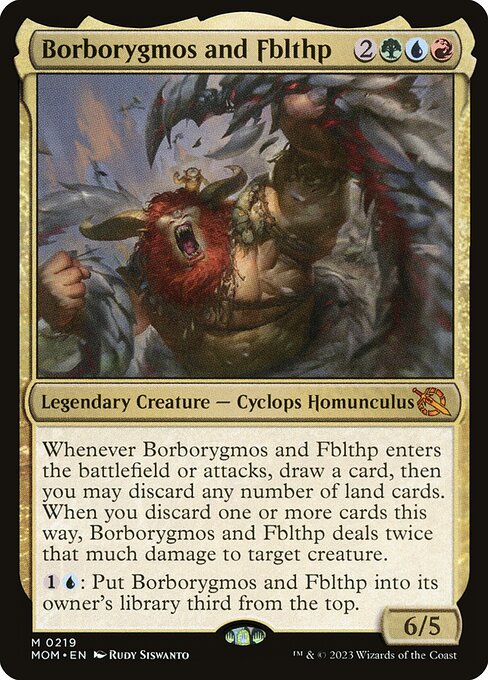 Borborygmos and Fblthp Foil (MOM) #219