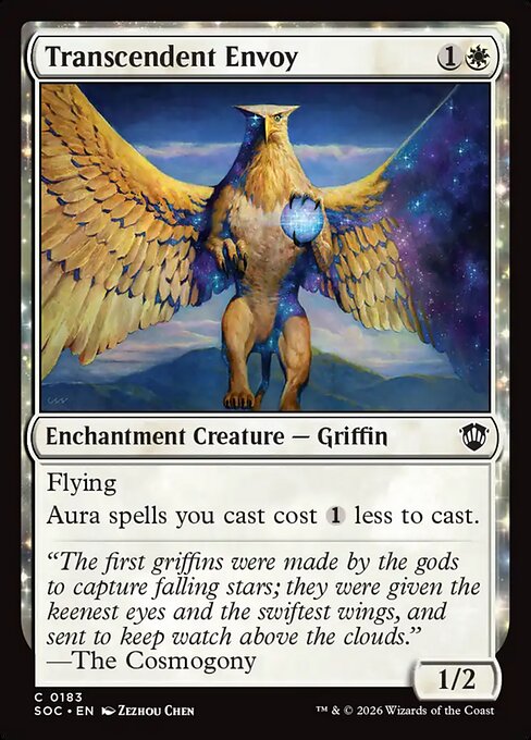 Transcendent Envoy (SOC) 183 - Near Mint