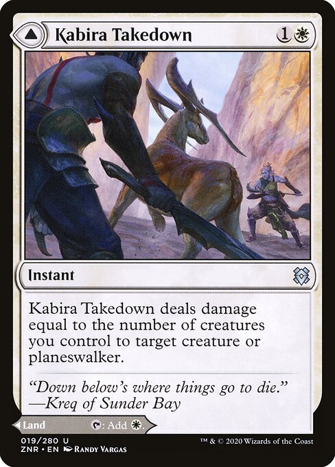 Kabira Takedown // Kabira Plateau (ZNR) 19 - Near Mint