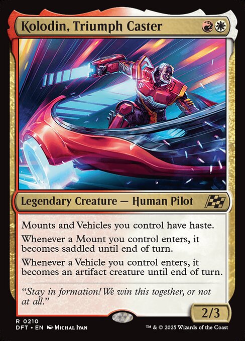 Kolodin, Triumph Caster Foil (DFT) #210
