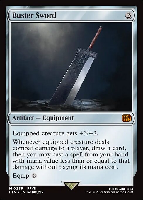 Buster Sword (FIN) 255 - Near Mint