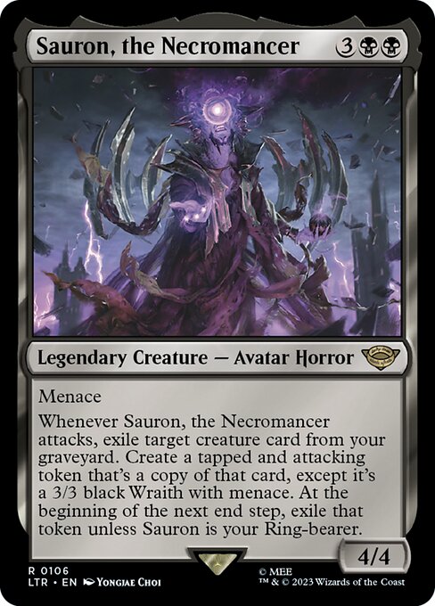 Sauron, the Necromancer (LTR) 106 - Near Mint