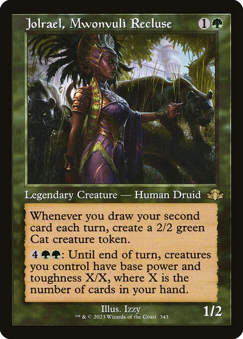 Jolrael, Mwonvuli Recluse (DMR) 343 - Near Mint