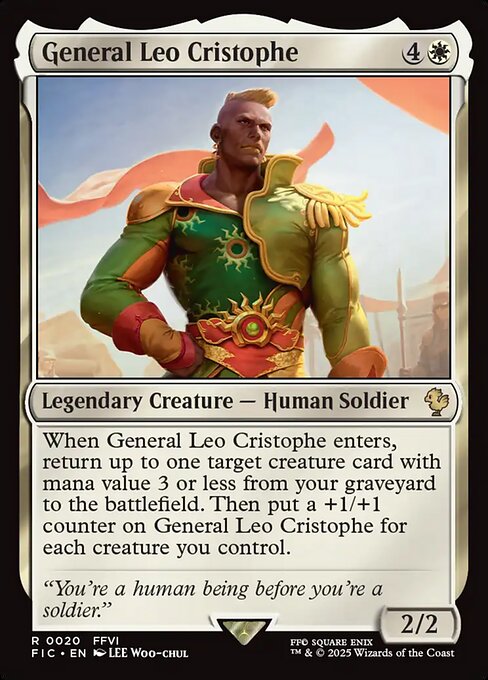General Leo Cristophe (FIC) 20 - Near Mint