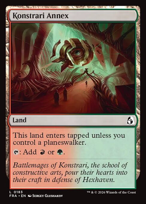 Konstrari Annex (FRA) 183 - Foil - Near Mint