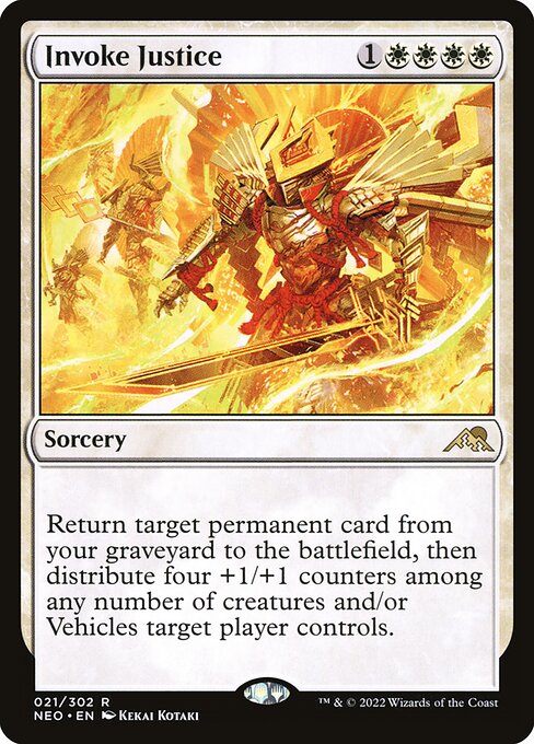 Invoke Justice Foil (NEO) #21