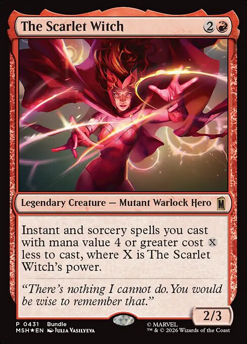 The Scarlet Witch Foil (MSH) #431