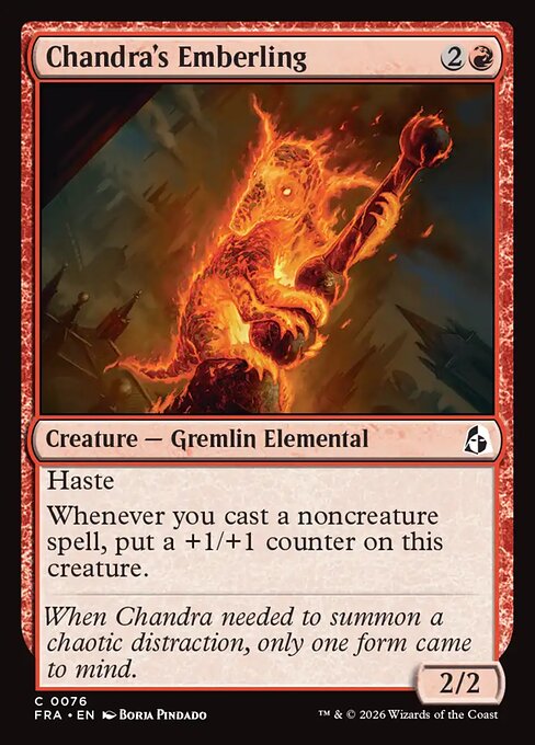 Chandra's Emberling Foil (FRA) #76