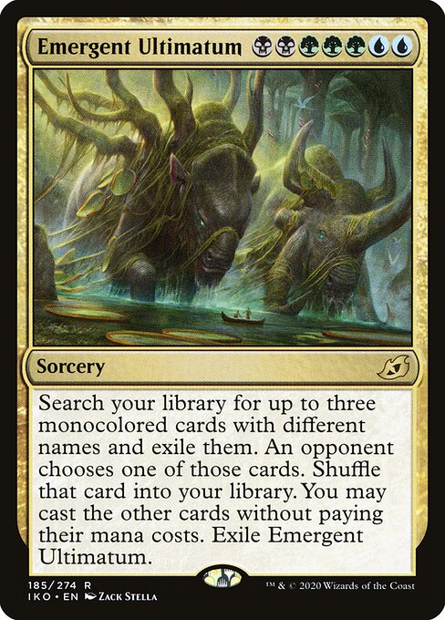 Emergent Ultimatum (IKO) 185 - Near Mint