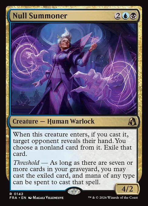 Null Summoner (FRA) 142 - Near Mint