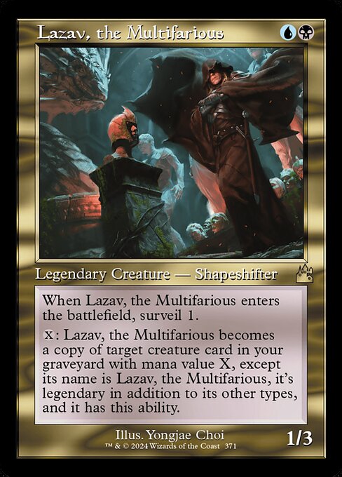 Lazav, the Multifarious (RVR) 371 - Near Mint
