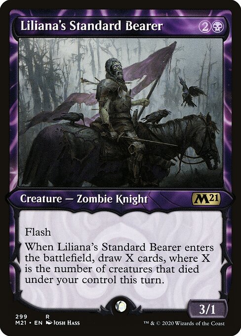 Liliana's Standard Bearer (M21) 299 - Near Mint