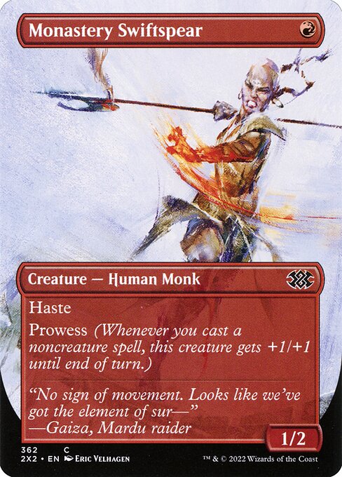 Monastery Swiftspear (2X2) 362 - Near Mint