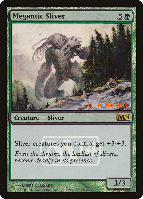 Megantic Sliver (PM14) 185★ - Foil - Near Mint