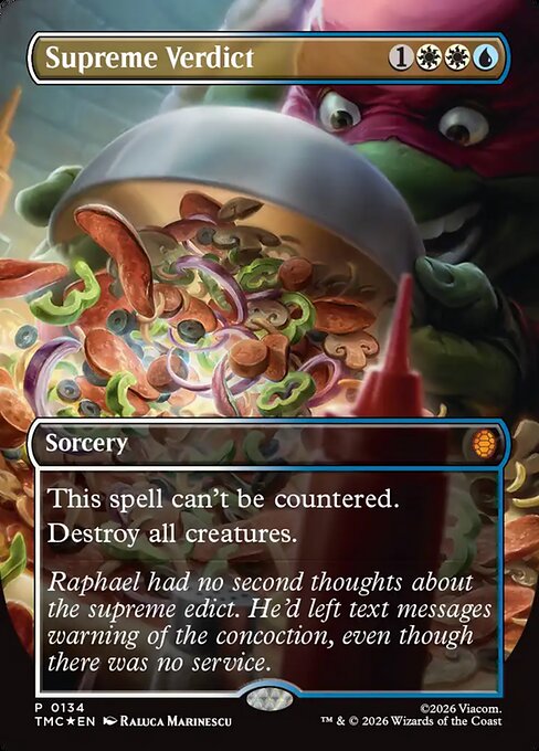 Supreme Verdict (TMC) 134 - Foil - Near Mint