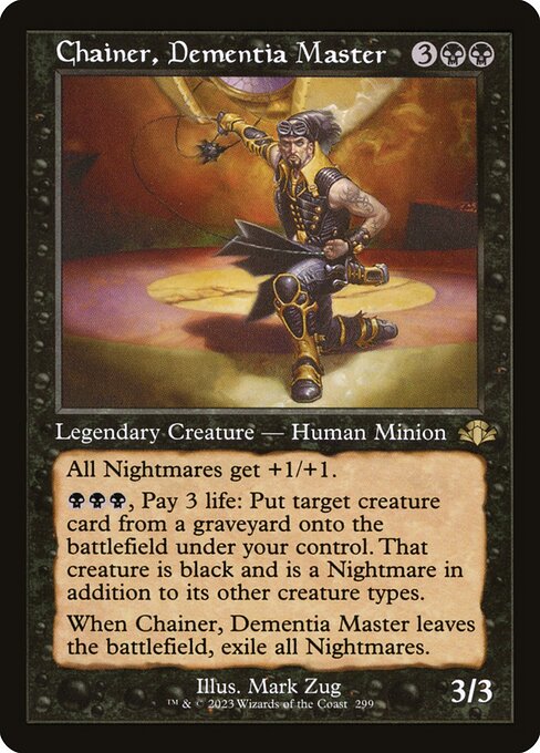 Chainer, Dementia Master (DMR) 299 - Near Mint