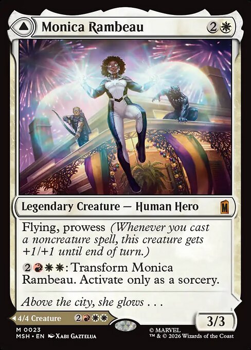 Monica Rambeau // Photon, Living Light (MSH) 23 - Near Mint