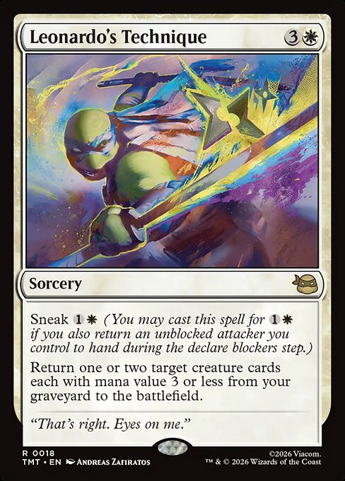 Leonardo's Technique Foil (TMT) #18