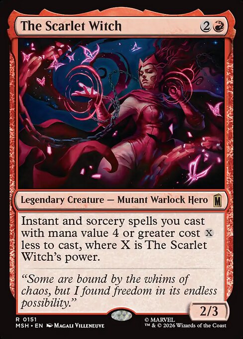 The Scarlet Witch (MSH) 151 - Near Mint