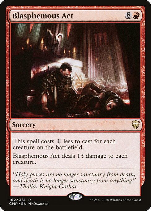 Blasphemous Act (CMR) 162 - Near Mint