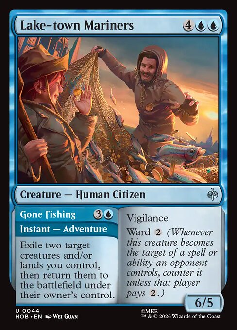 Lake-town Mariners // Gone Fishing Foil (HOB) #44