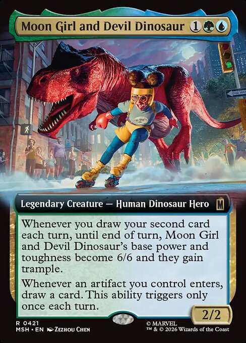 Moon Girl and Devil Dinosaur (MSH) 421 - Near Mint