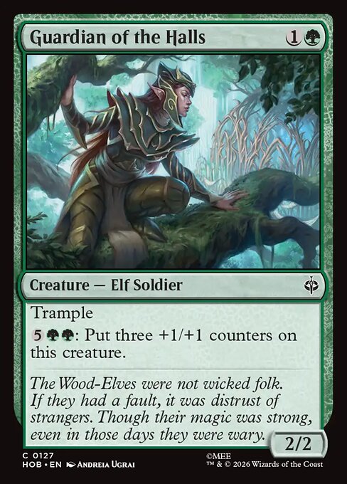 Guardian of the Halls Foil (HOB) #127